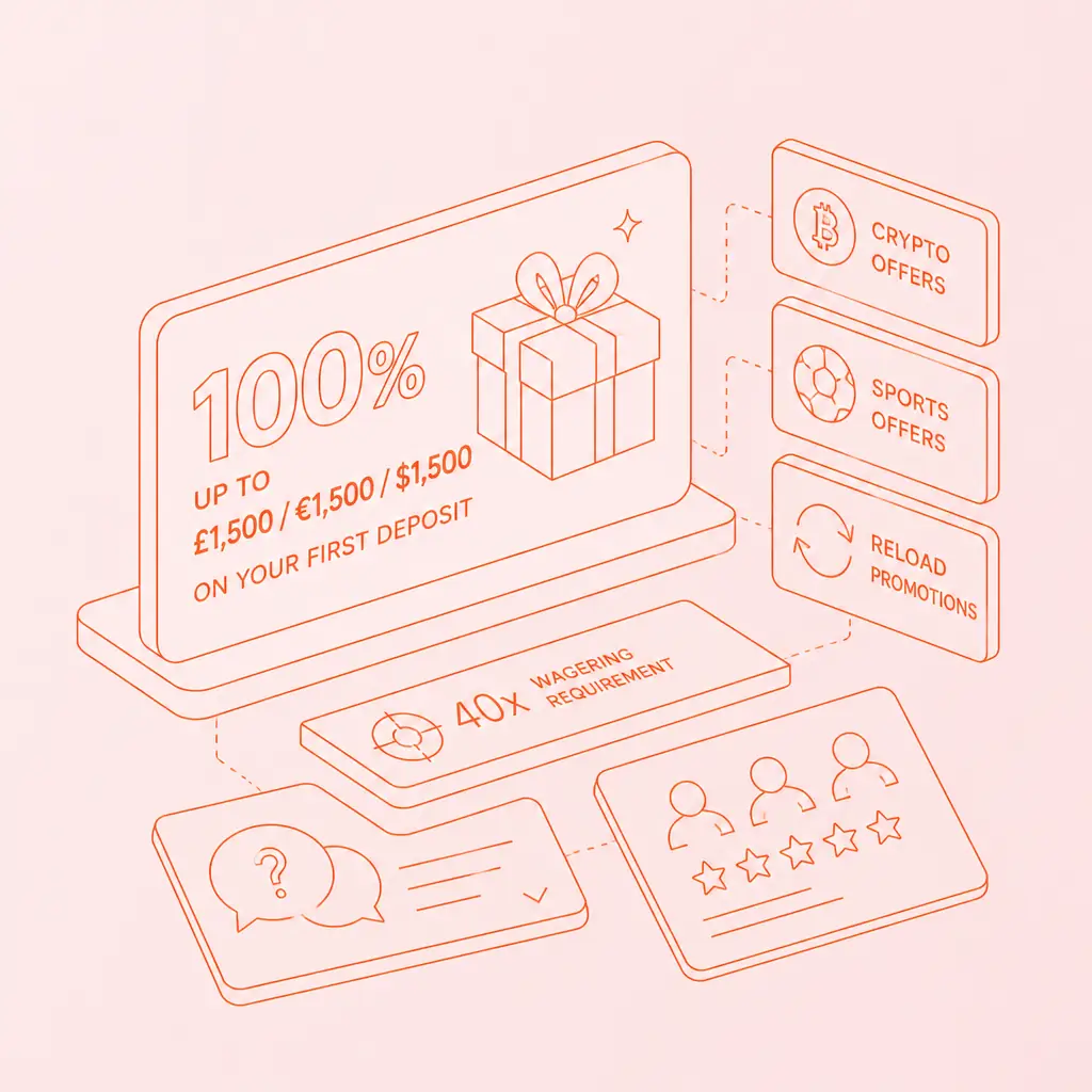 Freshbet Casino Welcome Bonus Offers visual guide for Freshbet Casino